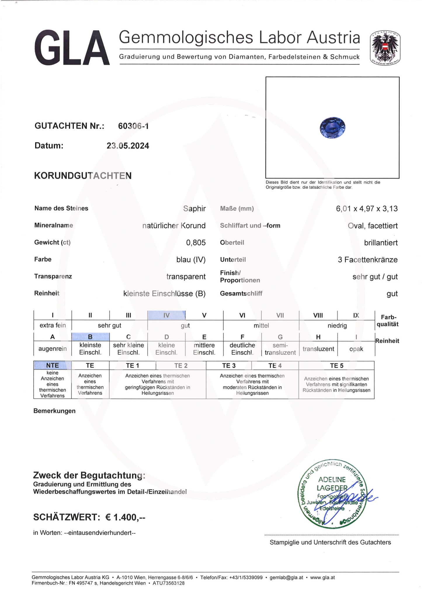 Blue Sapphire