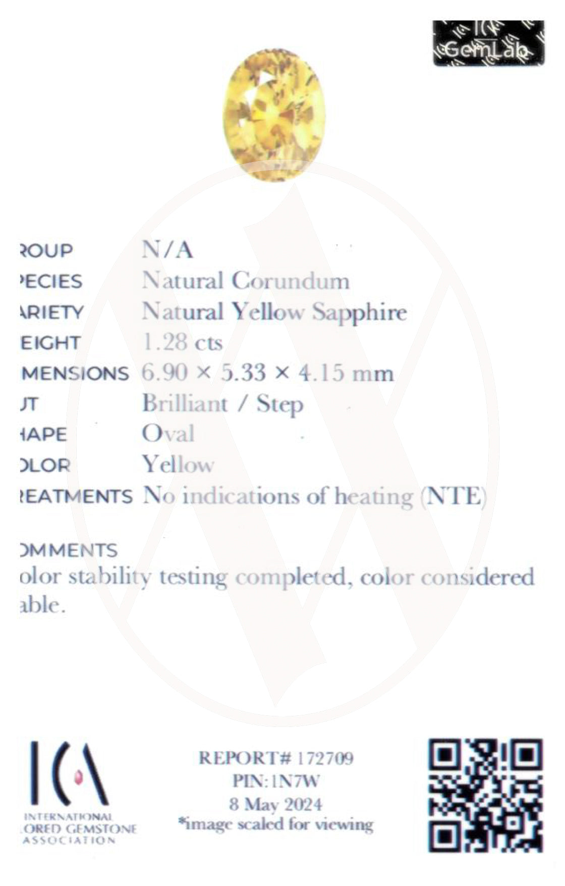 Yellow Sapphire
