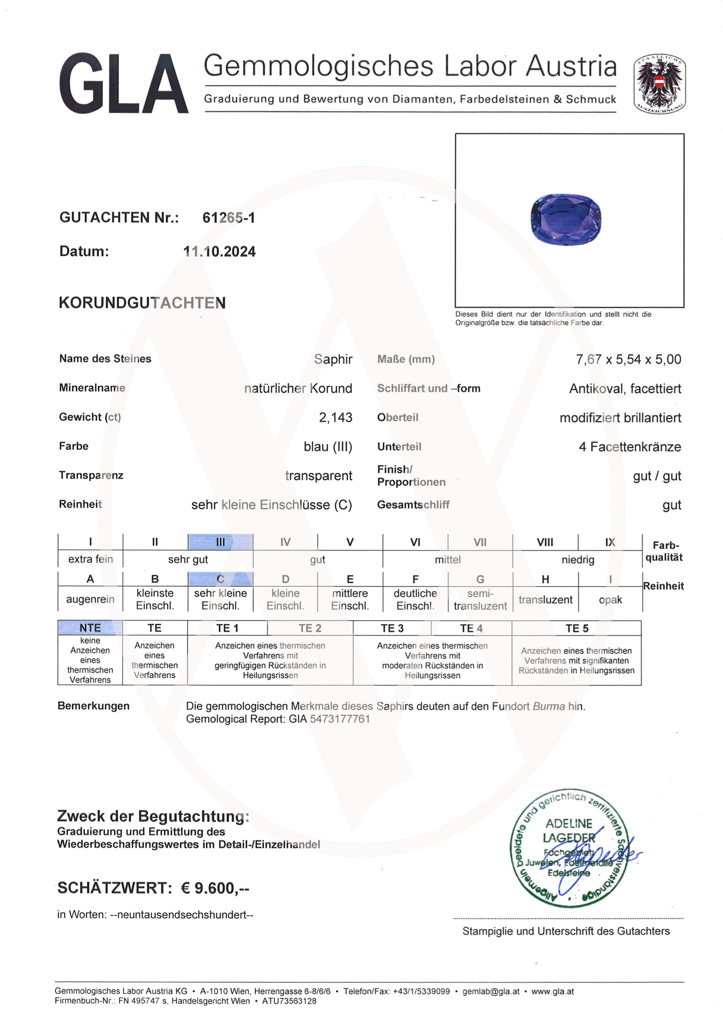 Blue Sapphire