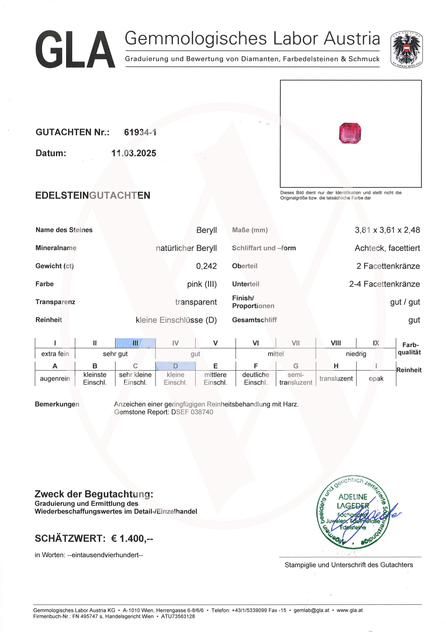 Roter Beryll