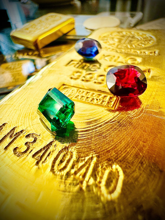 Gold und Edelsteine: Zwei Sachwerte, die sich ergänzen