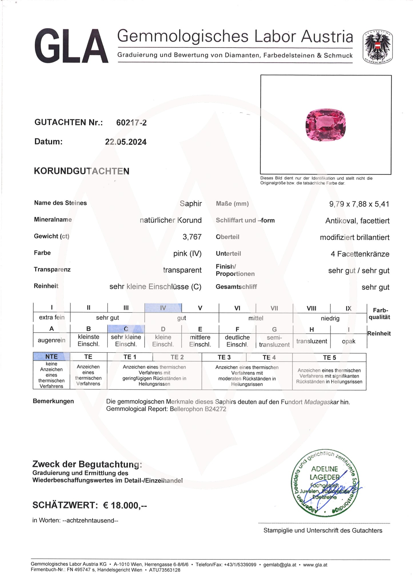 Pinksaphir