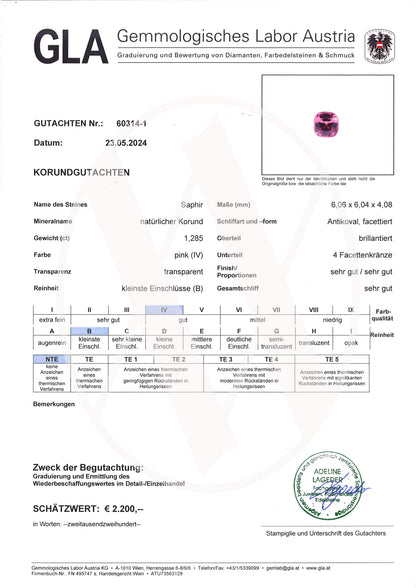 Pinksaphir