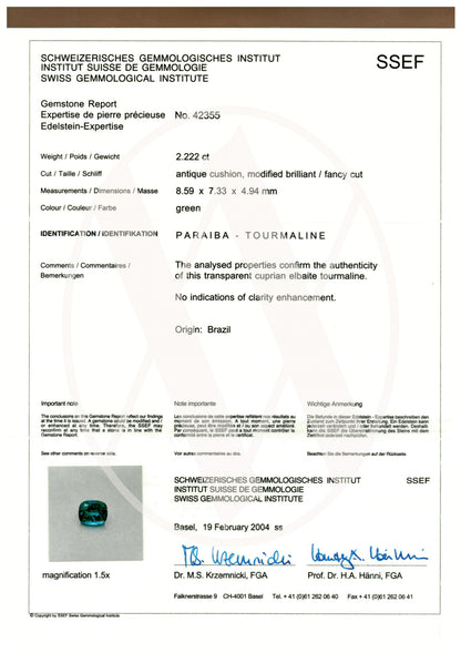 Paraiba-Turmalin