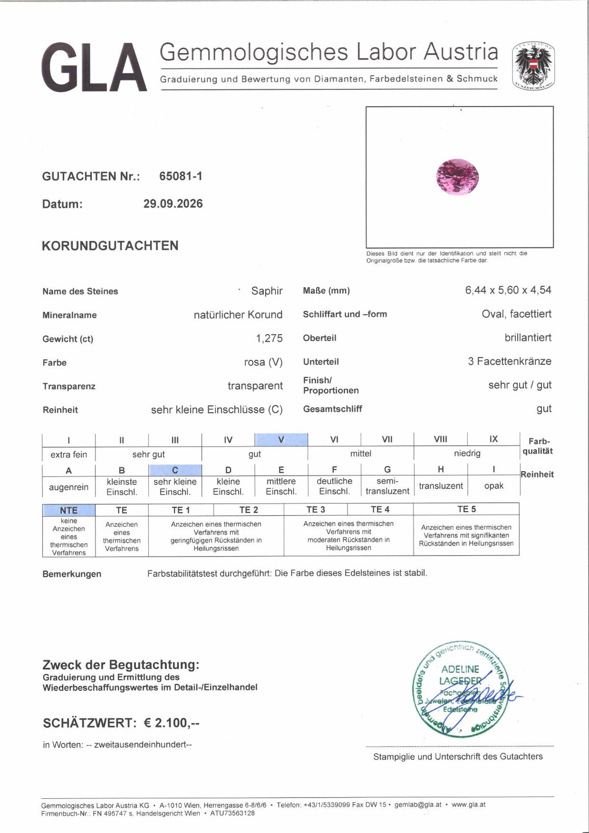 Pinksaphir